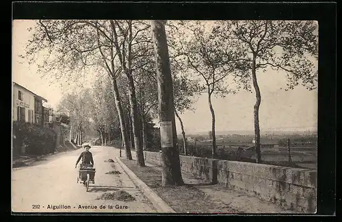 AK Aiguillon, Avenue de la Gare