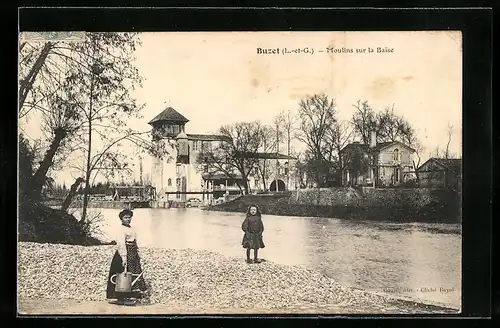 AK Buzet, Moulins sur la Baise