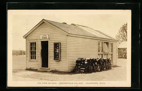 AK Dearborn, MI, Tin Type Studio, Greenfield Village