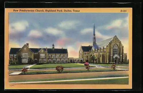 AK Dallas, TX, New Presbyterian Church, Highland Park