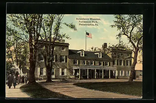 AK Philadelphia, PA, Strawberry Mansion, Fairmount Park