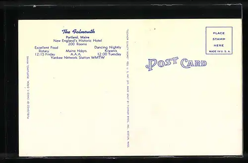 AK Portland, ME, Falmouth Hotel