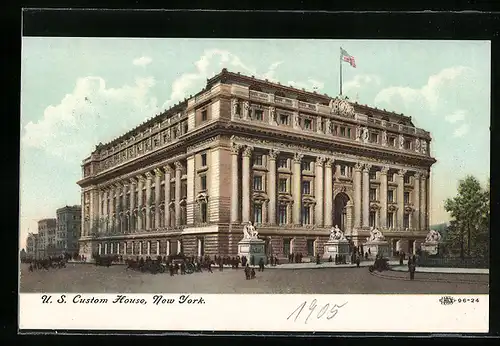 AK New York, NY, U.S. Custom House