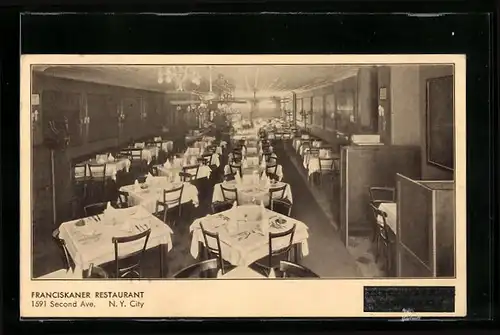 AK New York, NY, Franciskaner Restaurant, 1591 Second Ave.