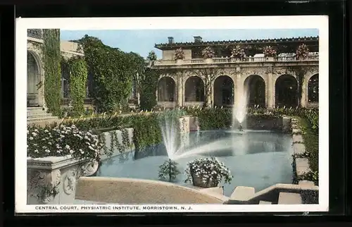 AK Morristown, NJ, Central Court, Physatric Institute