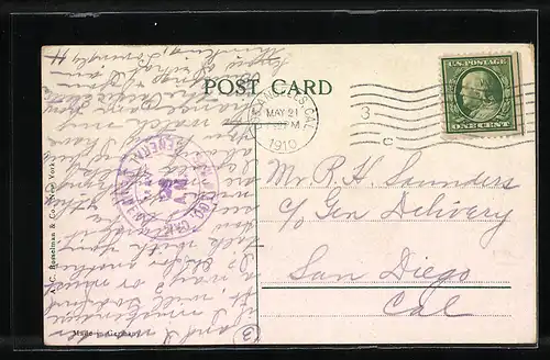 AK Ocean Park, CA, Bath House and Beach