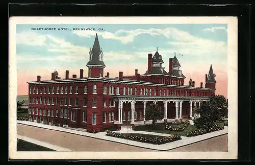 AK Brunswick, GA, Oglethorpe Hotel