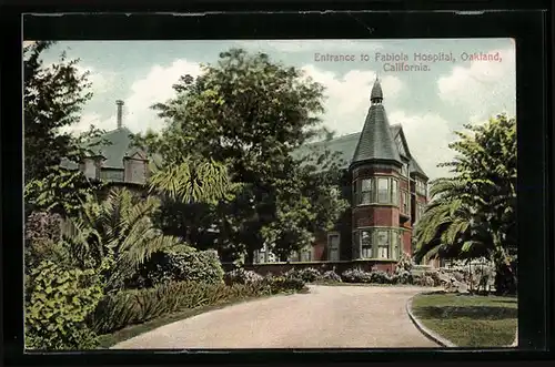 AK Oakland, CA, Entrance to Fabiola Hospital
