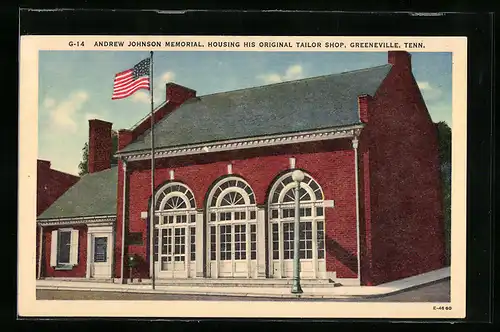 AK Greeneville, TN, Andrew Johnson Memorial