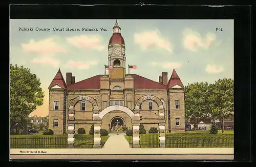 AK Pulaski, VA, Pulaski County Court House