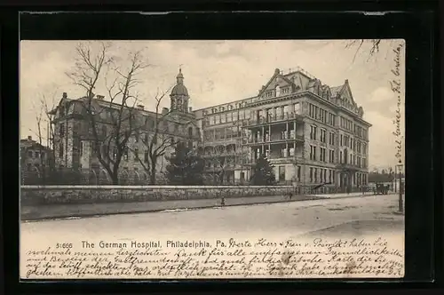 AK Philadelphia, PA, The German Hospital