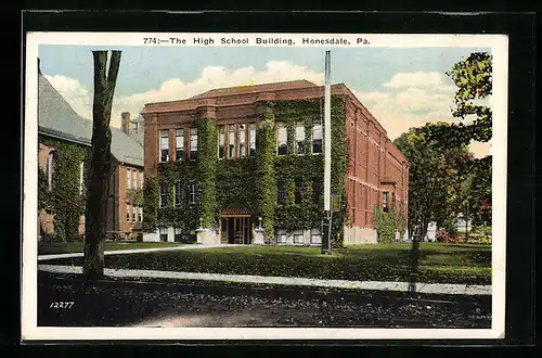 AK Honesdale, PA, The High School Building