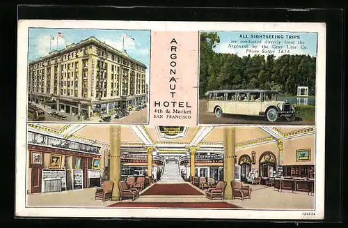AK San Francisco, CA, Argonaut Hotel, 4th & Market