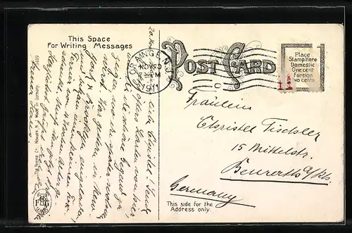 AK Orange, NJ, Park Ave. East from High St.