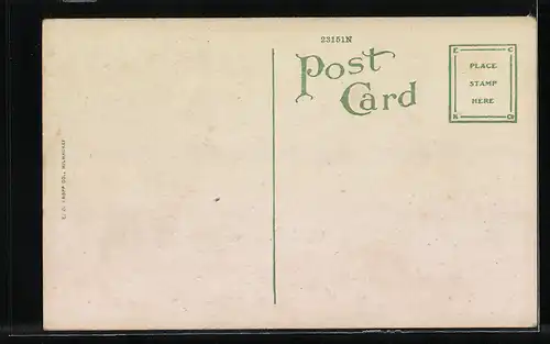 AK Milwaukee, WI, Elk Monument, Juneau Park and N. W. Depot