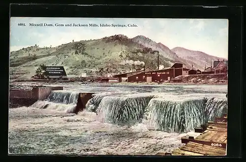 AK Idaho Springs, CO, Mixsell Dam, Gem and Jackson Mills