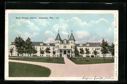 AK Janesville, WI, Rock County Asylum