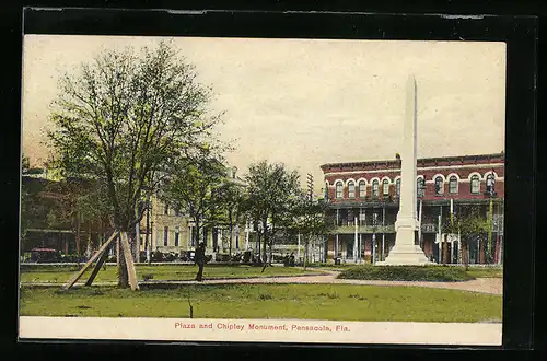 AK Penascola, FL, Plaza and Chipley Monument