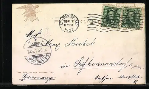 AK Baltimore, MD, Looking West from Washington`s Monument