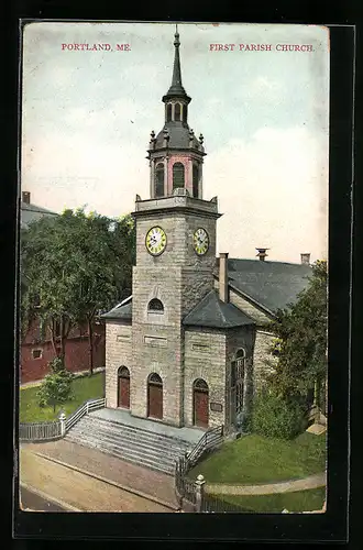 AK Portland, NE, First Parish Church