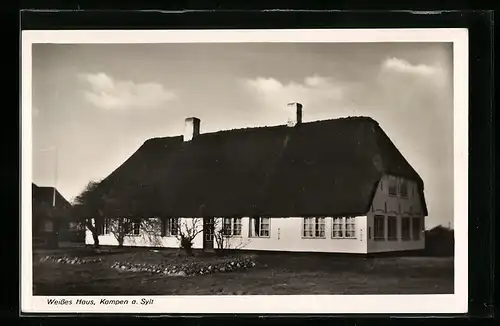 AK Kampen a. Sylt, Weisses Haus