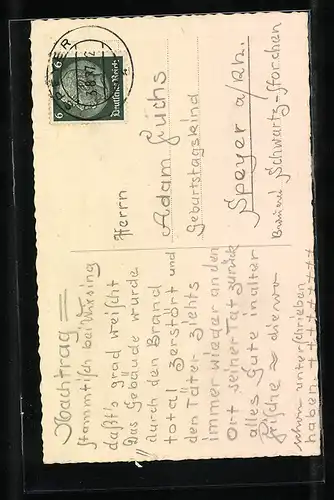 AK Speyer, Kriegerdenkmal