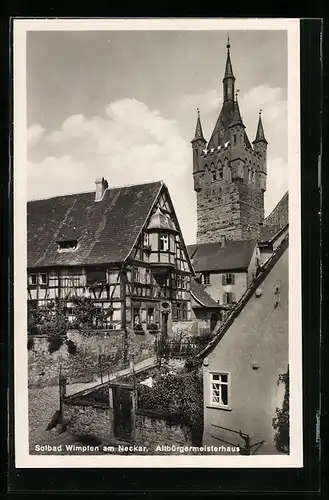 AK Wimpfen a. N., Altbürgermeisterhaus