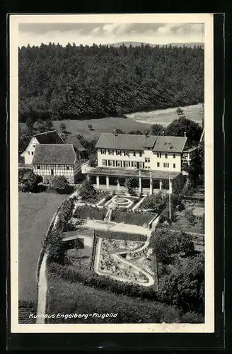 AK Winterbach / Remsthal, Kurhotel Engelberg, Luftbild