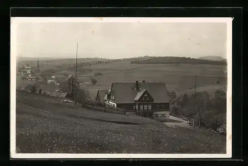 AK Lauenstein /Sa., Unterlöwenhain, Schülerheim der Höheren Handelslehranstalt der Dresdner Kaufmannschaft