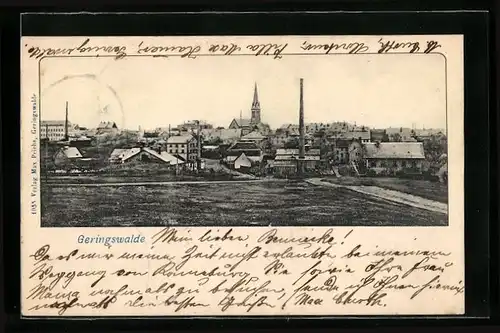 AK Geringswalde, Totalansicht