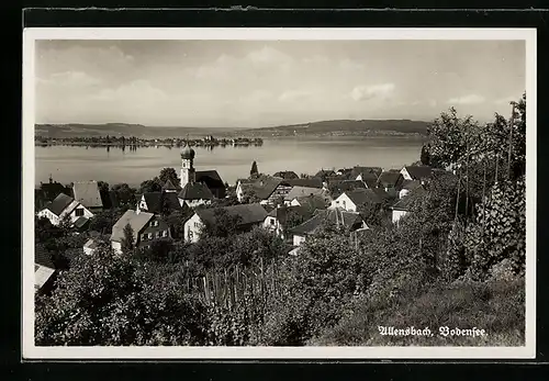 AK Allensbach, Teilansicht mit dem Bodensee