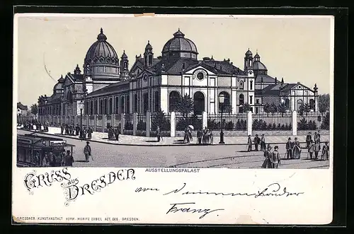 Lithographie Dresden, Ausstellungspalast