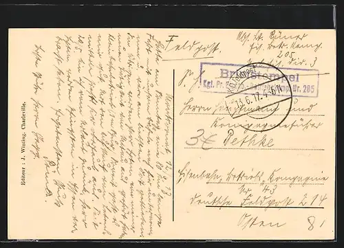 AK Méziéres, Place de la Republique, Boulevard des Deux Villes