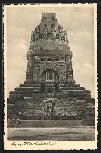 AK Leipzig, Völkerschlachtdenkmal, Gesamtansicht