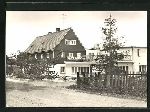 AK Neuhausen / Erzgeb., Gasthaus Dachsbaude