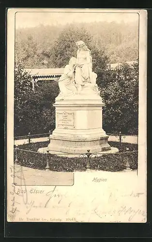 AK Bad Elster, Hygiea, Denkmal