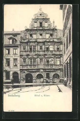 AK Heidelberg, Hotel zum Ritter