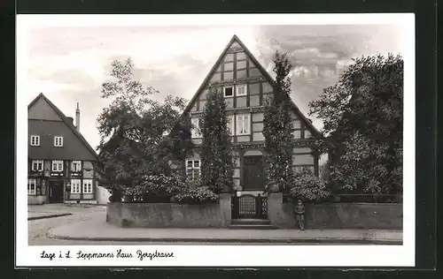 AK Lage i. L., Seppmanns Haus, Bergstrasse