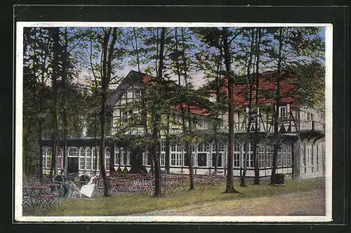 AK Herford, Gasthaus Waldfrieden