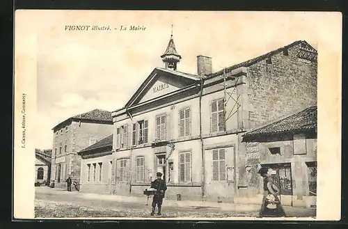 AK Vignot, La Mairie