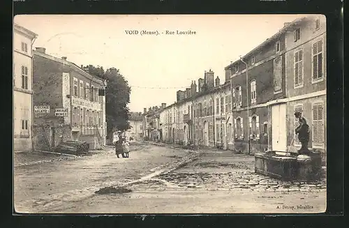 AK Void, Rue Louvière, Strassenpartie