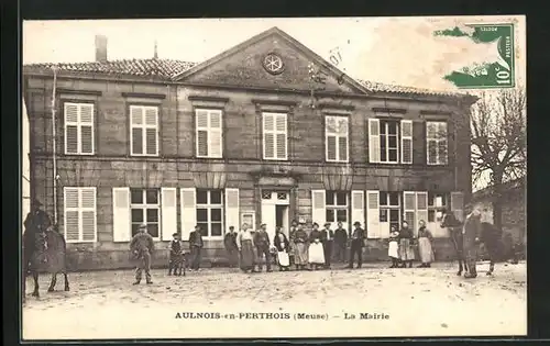 AK Aulnois-en-Perthois, La Mairie