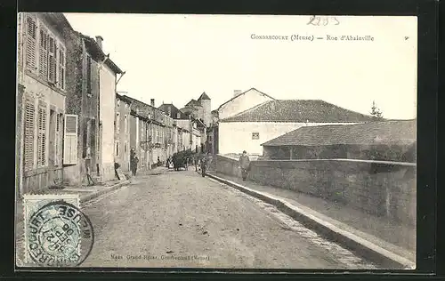 AK Gondrecourt, Rue d`Abainville, Strassenpartie