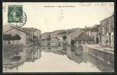AK Gondrecourt, Rue du Petit-Pont
