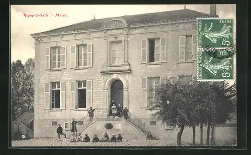 AK Rigny-la-Salle, Mairie