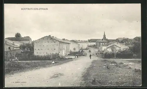AK Rouvroy-sur-Othain, Ortspartie