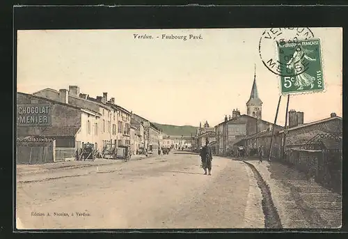 AK Verdun, Faubourg Pavé