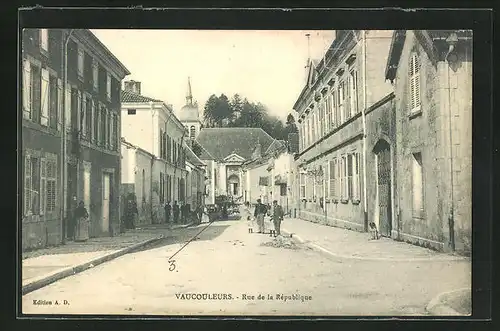 AK Vaucouleurs, Rue de la République