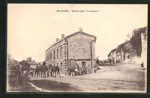 AK Auzeville, Maison dite La Caserne