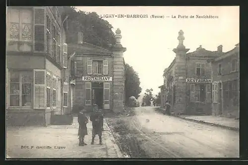 AK Ligny-en-Barrois, La Porte de Neufchateau